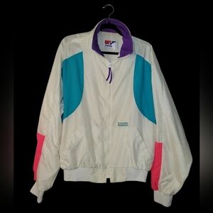 SWINGSTER "Purolator" Vintage Windbreaker, L, VGUC